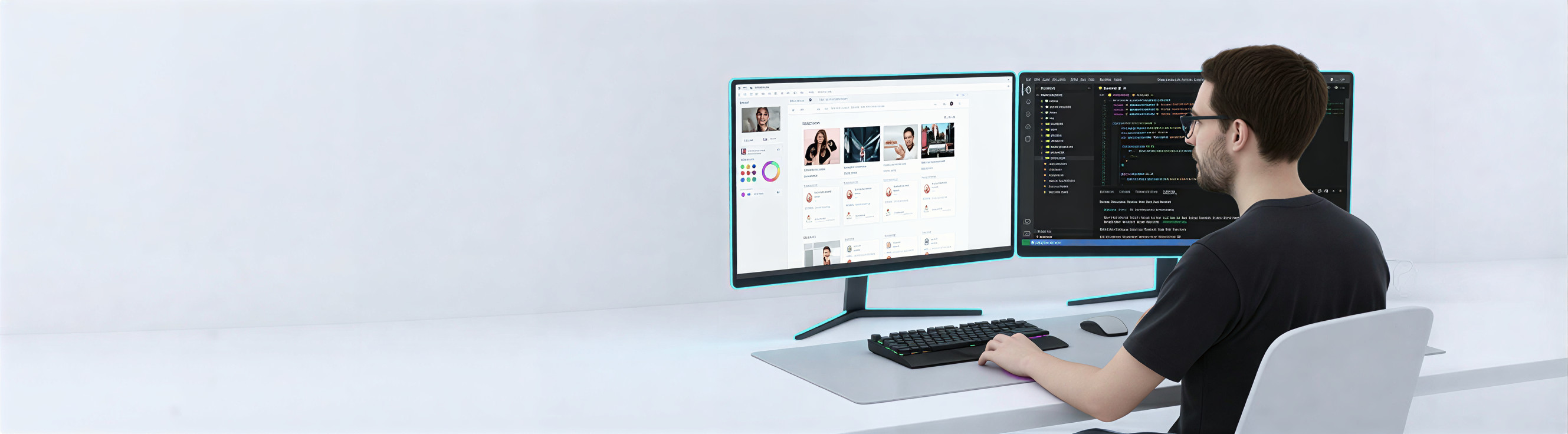 Hero Banner Light Background